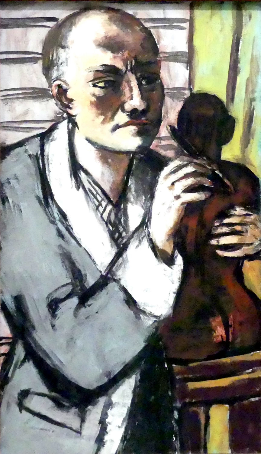 Autoritratto con vestaglia grigia - Pinakothek der Moderne, München